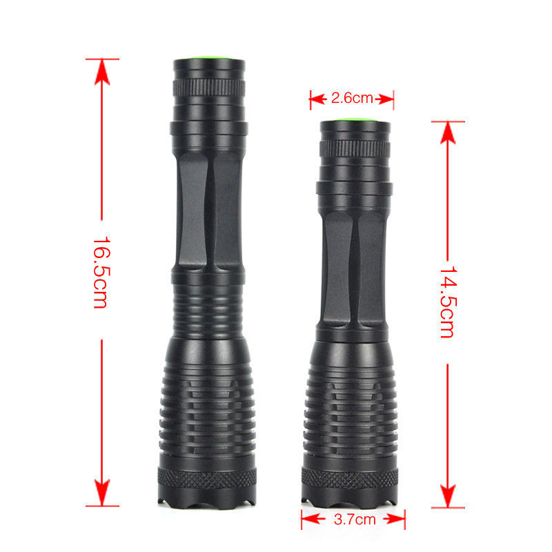 New 2016 practical 3000 Lumens High Power LED Torch T6 LED Flashlight Zoomable Torch light camp 5 modes tactical Flashlight