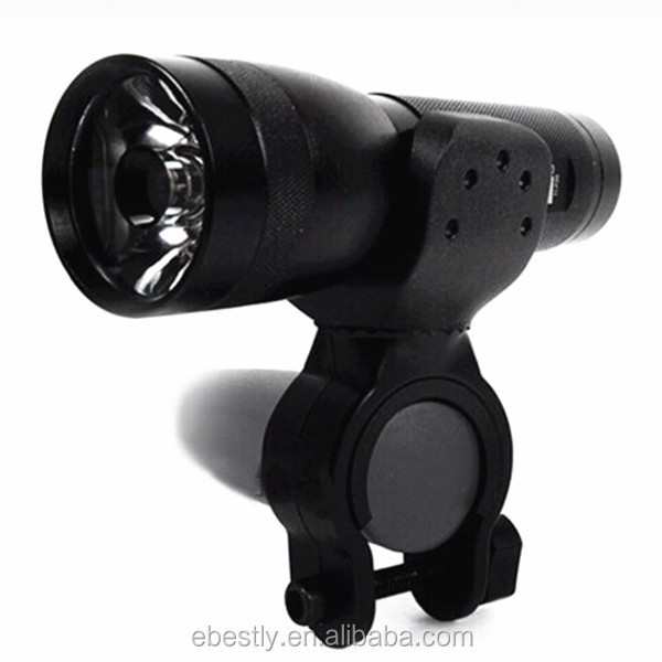 Bicycle light holder front lamp clip revolving light stand bike accessories