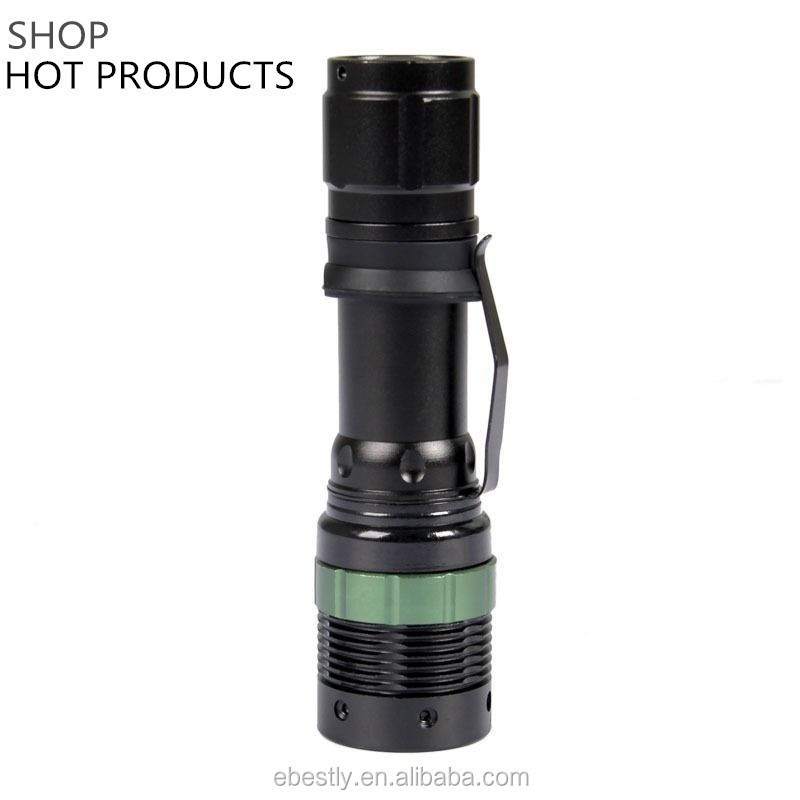 Wholesale 2000LM Ultrafire LED Power Style Zoom Dimmer LED Flashlight / zoom flashlight torch