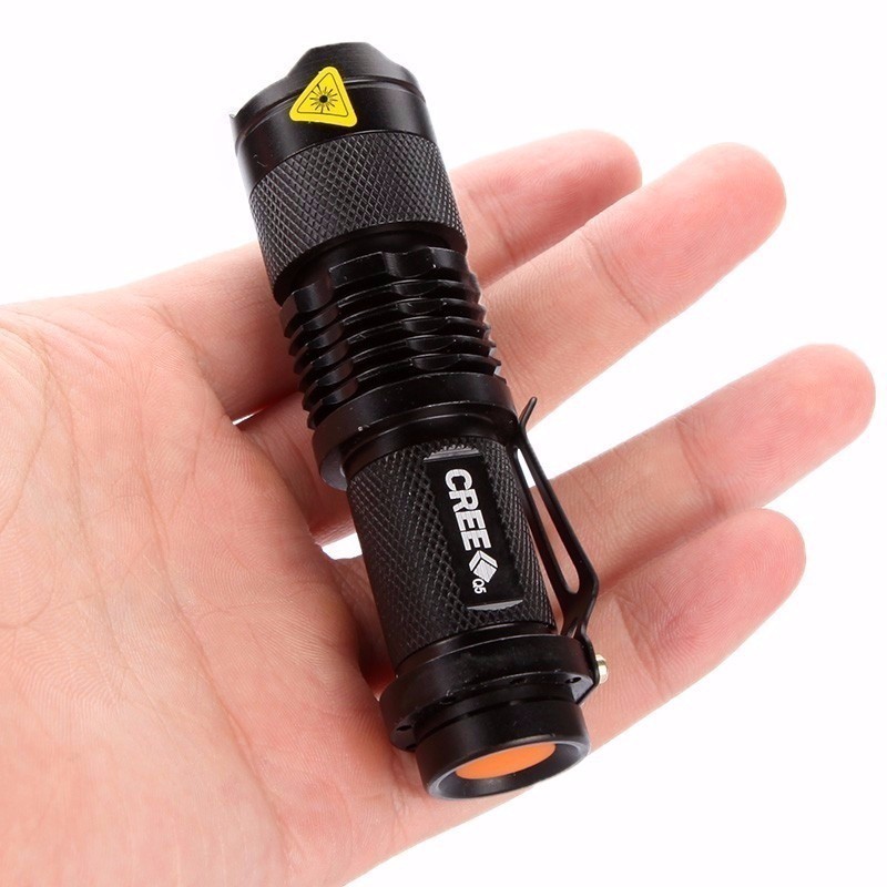 cheap led aluminum led flashlight Q5,bulk LED flashlight