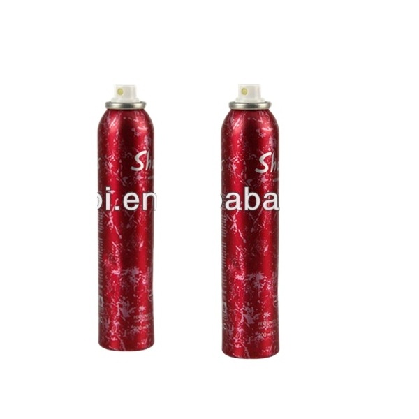 Hot Sale Cosmetic 200ml Spray Aluminum Aerosol Can For Butane Gas & Body Spray