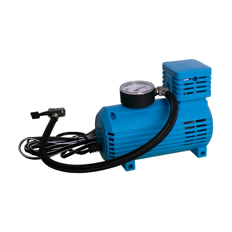 FIXTEC Mini DC 12V Portable Air Compressor Tire Inflator Machine