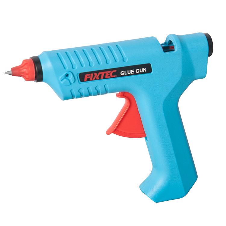 FIXTEC Factory Sale Small Size 80W Cheap Price Electric Hot Glue Gun Hot Melt Glue Gun