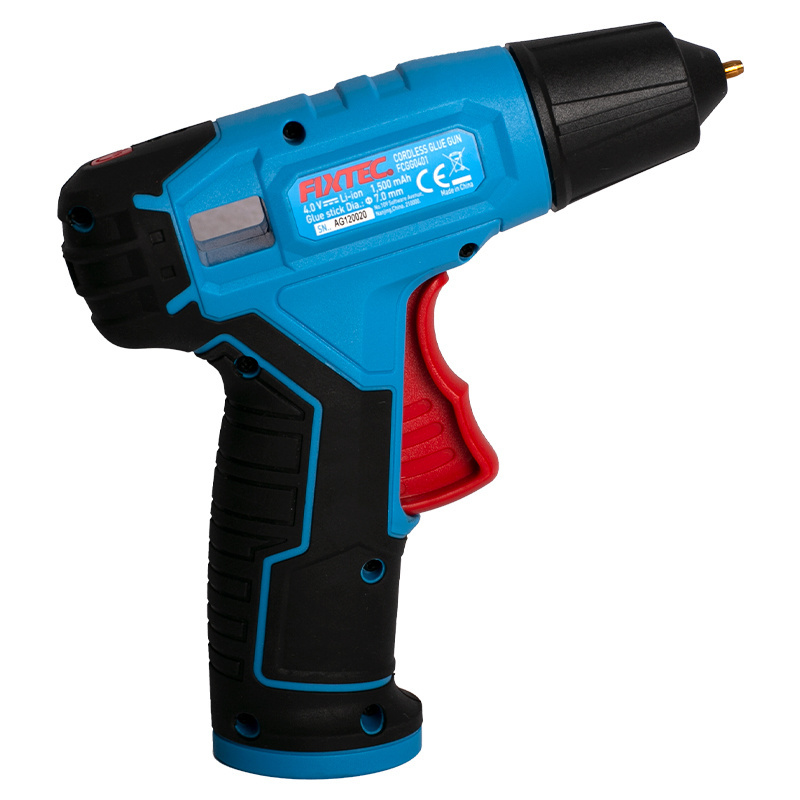 FIXTEC 3.6V Cordless Dual Temperature Glue Gun with 6pcs 7*150mm Glue Stick