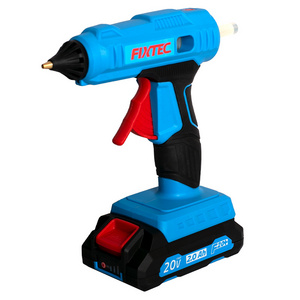 FIXTEC 2.0Ah Li-Ion Battery Cordless Wireless Glue Gun Industrial Hot Glue Gun 20W