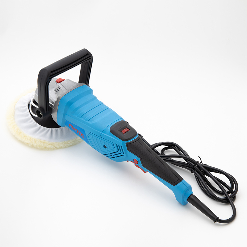 FIXTEC Professional Electric Buffing Machine 1400W 180mm Mini Hand Car Polisher Machine