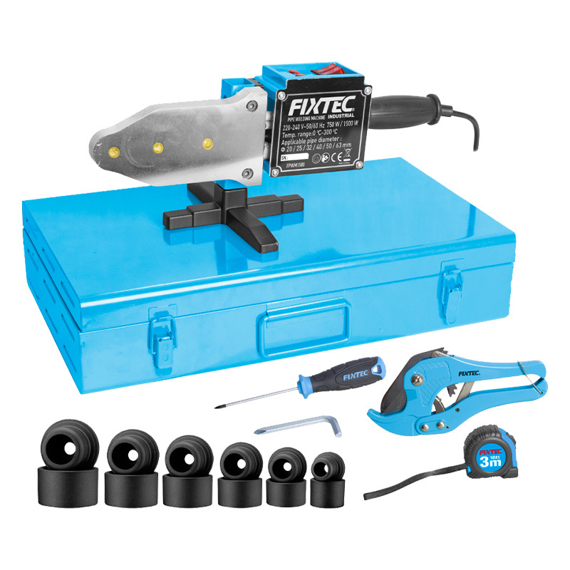 FIXTEC PPR Pipe Welding Machine High Quality 1500W Automatic Plastic Pipe Welding Machine