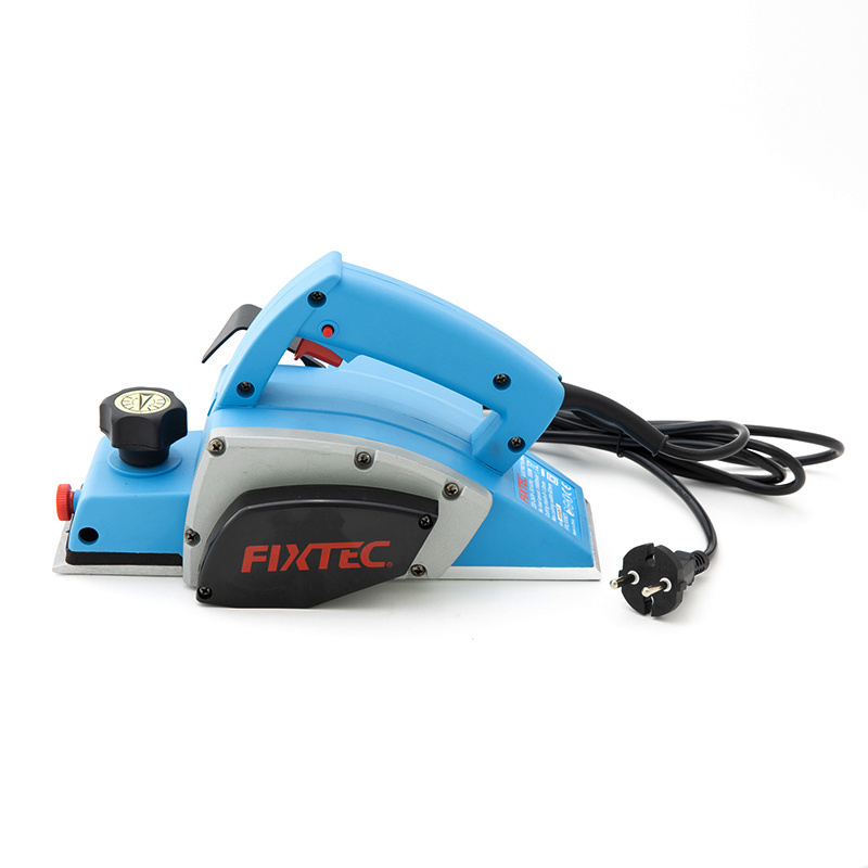 FIXTEC  Electric Wood Planer 550W 82mm Mini Aluminum Base Electric Planer Woodworking Machine