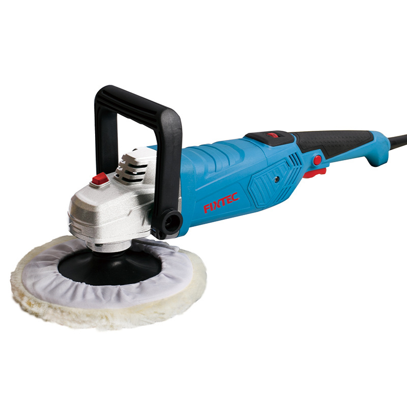 FIXTEC Professional Electric Buffing Machine 1400W 180mm Mini Hand Car Polisher Machine