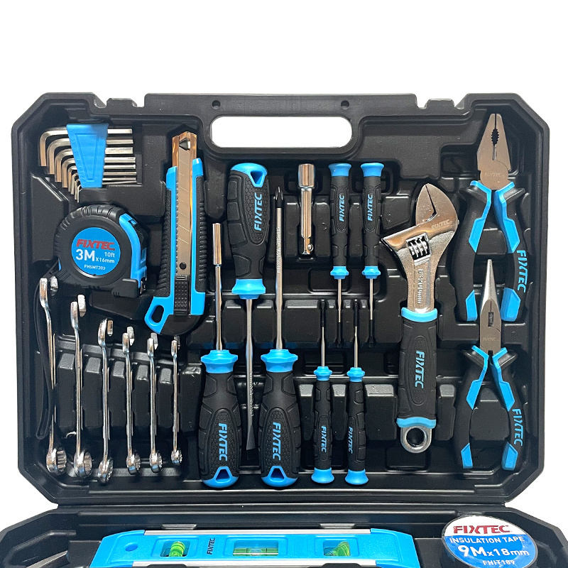 FIXTEC 234pcs Professional Mechanic Tools Full Automotive Set Box All In One For Home