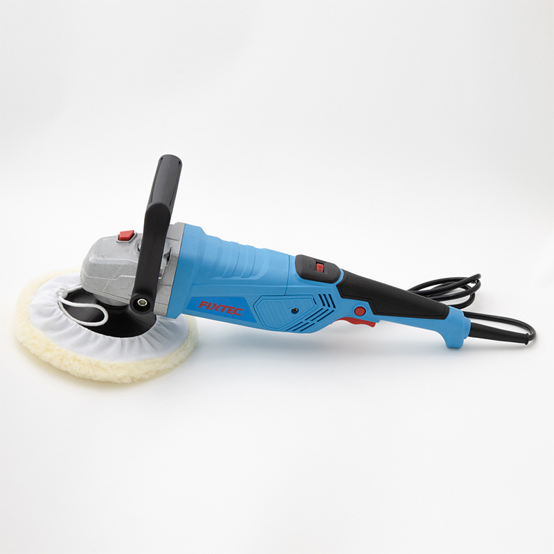 FIXTEC Professional Electric Buffing Machine 1400W 180mm Mini Hand Car Polisher Machine