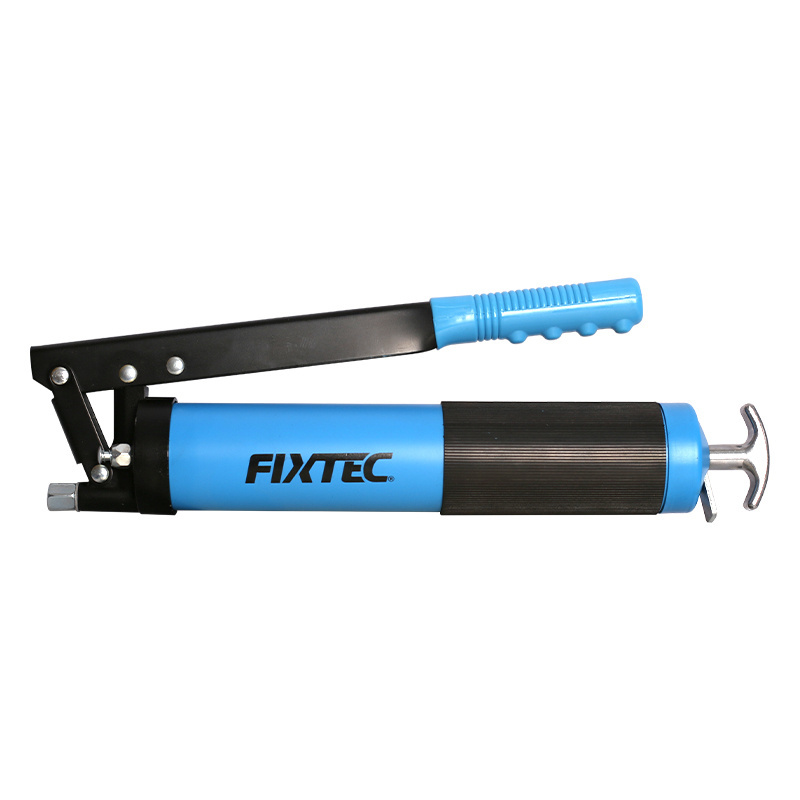 FIXTEC Electric Hand Grease Gun 14oz Manual Air Mini Pneumatic Compressor Pump Grease Gun