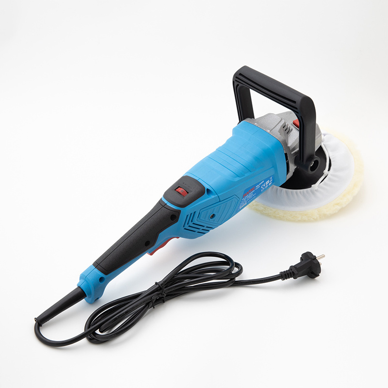 FIXTEC Professional Electric Buffing Machine 1400W 180mm Mini Hand Car Polisher Machine