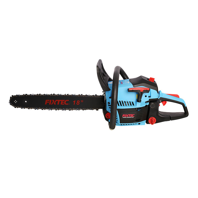 FIXTEC 58cc 62cc Gasoline Chainsaw 2 Stroke 18' 24' Power Engine Petrol Chain Saw Tree Cutter Machine