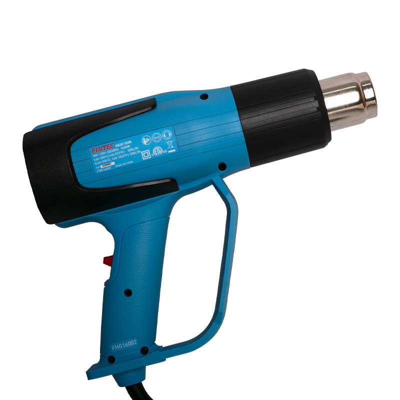 FIXTEC 120V 60HZ 1600W Heat Gun With 4PCS Nozzles For Shrink Wrapping