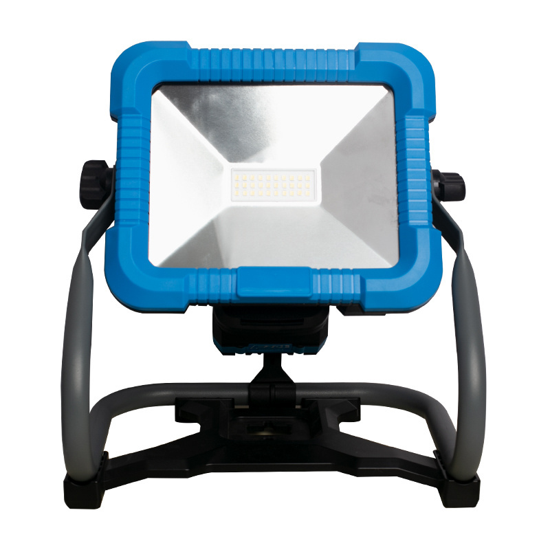 FIXTEC Portable Working Light 30W/20W/10W 20V Li-ion Battery Powered Rechargeable Cordless LED Work Light with Stand