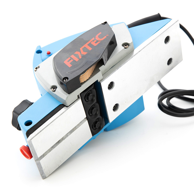 FIXTEC  Electric Wood Planer 550W 82mm Mini Aluminum Base Electric Planer Woodworking Machine