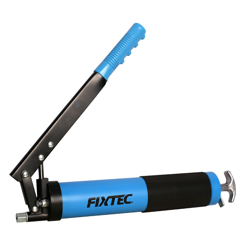 FIXTEC Electric Hand Grease Gun 14oz Manual Air Mini Pneumatic Compressor Pump Grease Gun