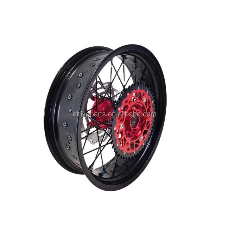 Wholesale Customization  Supermoto Wheels  CRF 250r  Front And Rear Wheels 17 inch Supermoto Wheels