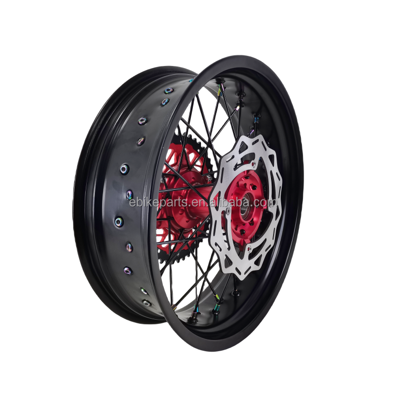 Wholesale Customization  Supermoto Wheels  CRF 250r  Front And Rear Wheels 17 inch Supermoto Wheels