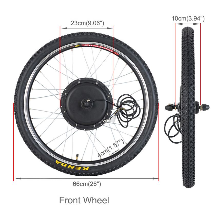 Europe Low Price diy  Fat Tire  20 700c 750w 1000w Electric Bike Conversion Kit uk