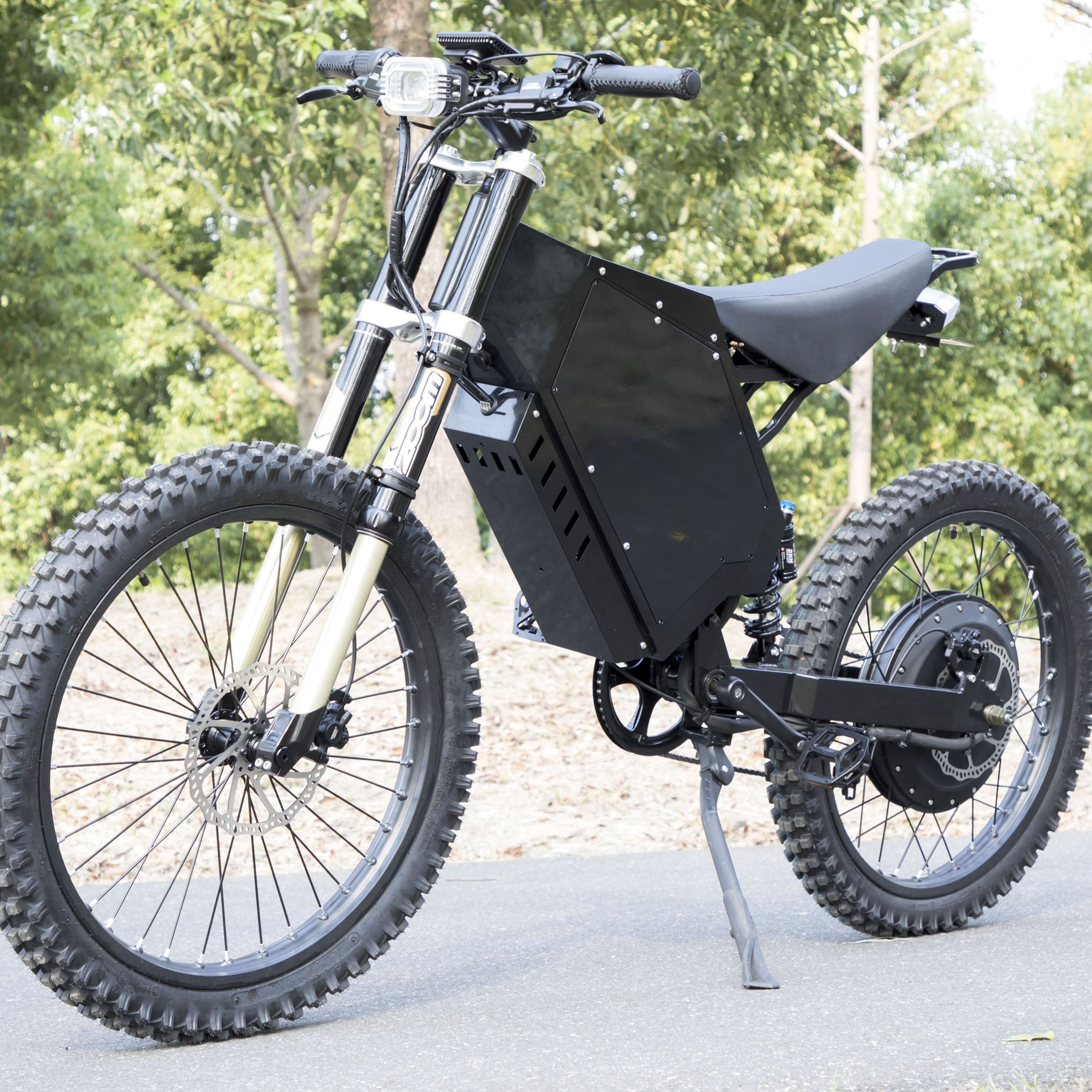 China Factory 110cc Dirt Bike scooter Mountain Motorcycle 8000W 40ah Strong Ebike Electric Bicycle