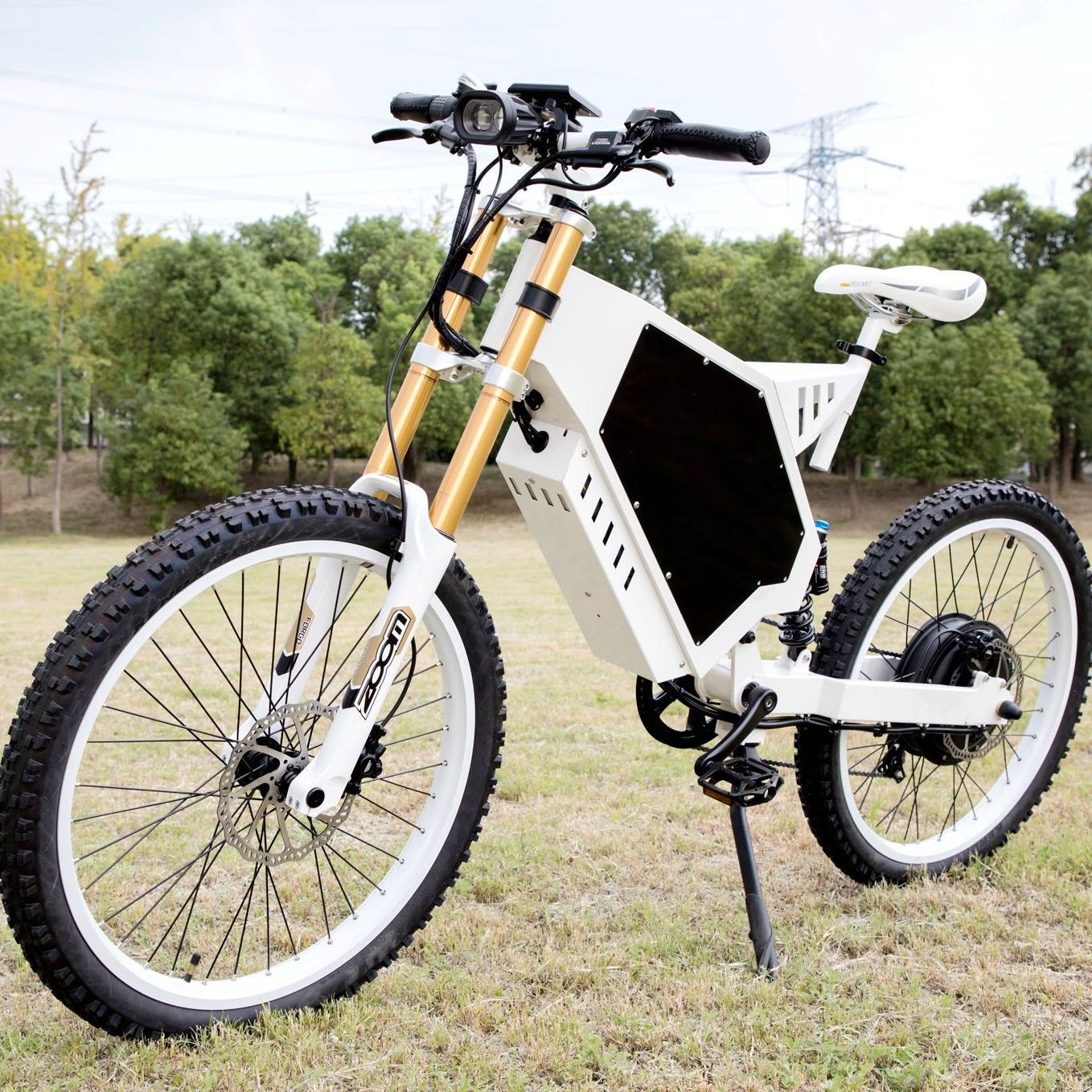 Fast Off Road Ebike 100kmh Full Suspension Electric Bike 8000W 72V E-bike Electric Bicycle with sabvoton 72150