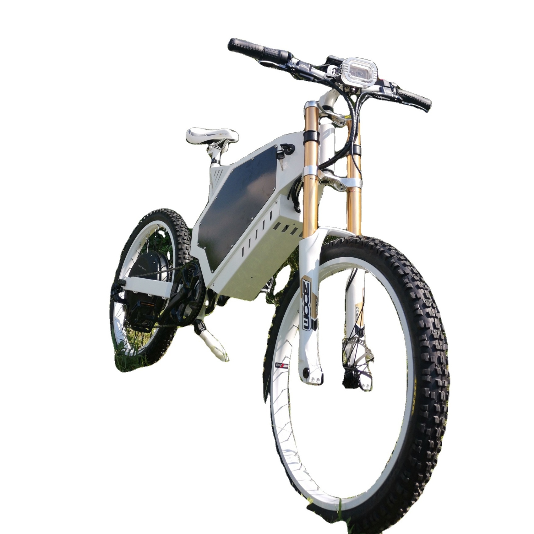 2023 Released bomber Fat Tire electric cycle 26 Inch Ebike 3000W ebike frame with two seat bicycle cargo trailer