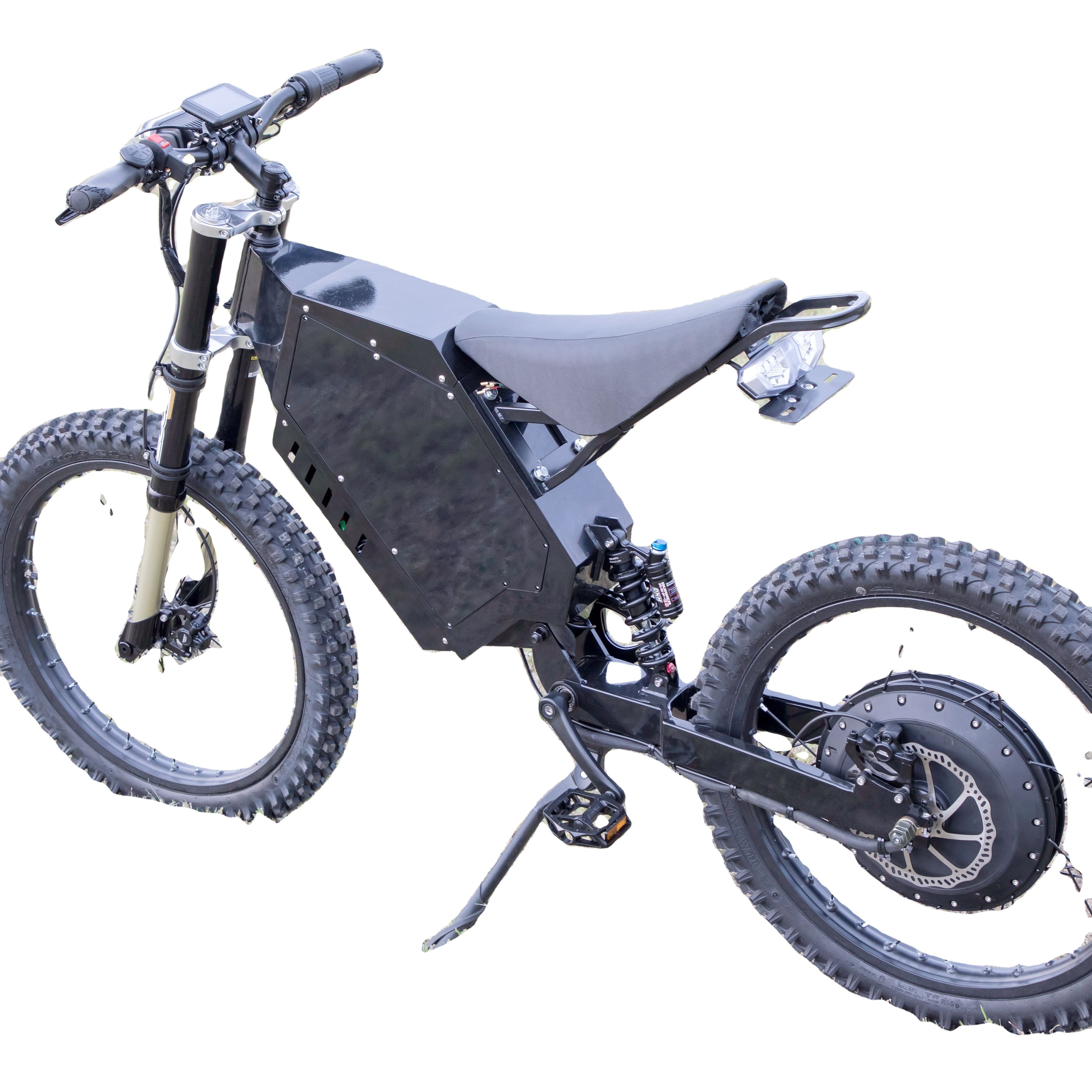 2023 New High Power 8KW E bike 100KM Range Off-road Fast Adult Stea1th Bomber Electric Bike / long tail Bike