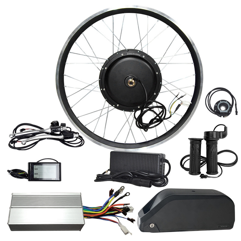 New Electric bicycle kit Brushless Hub Motor 3000w 5000w 8000w E Bike Conversion Kit with 18''19''20''21''26'700c28''29'''wheel