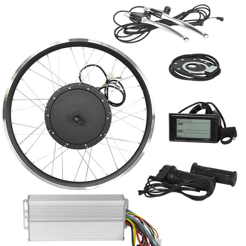 Hot Sale Hub Motor folding electric bike 350W 500W e bike kit 750w 1000W moped electric bicycle conversion kit