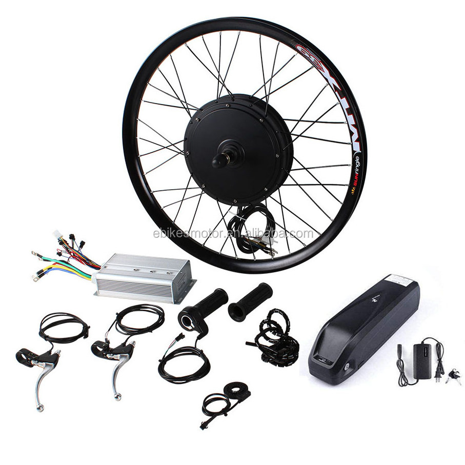 Hot Sale Hub Motor folding electric bike 350W 500W e bike kit 750w 1000W moped electric bicycle conversion kit