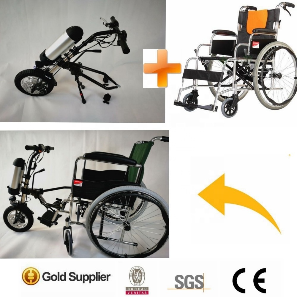 Hot design 36V 250W electric handcycle wheelchair conversion kit.Wheelchair Kits hub motor 500w