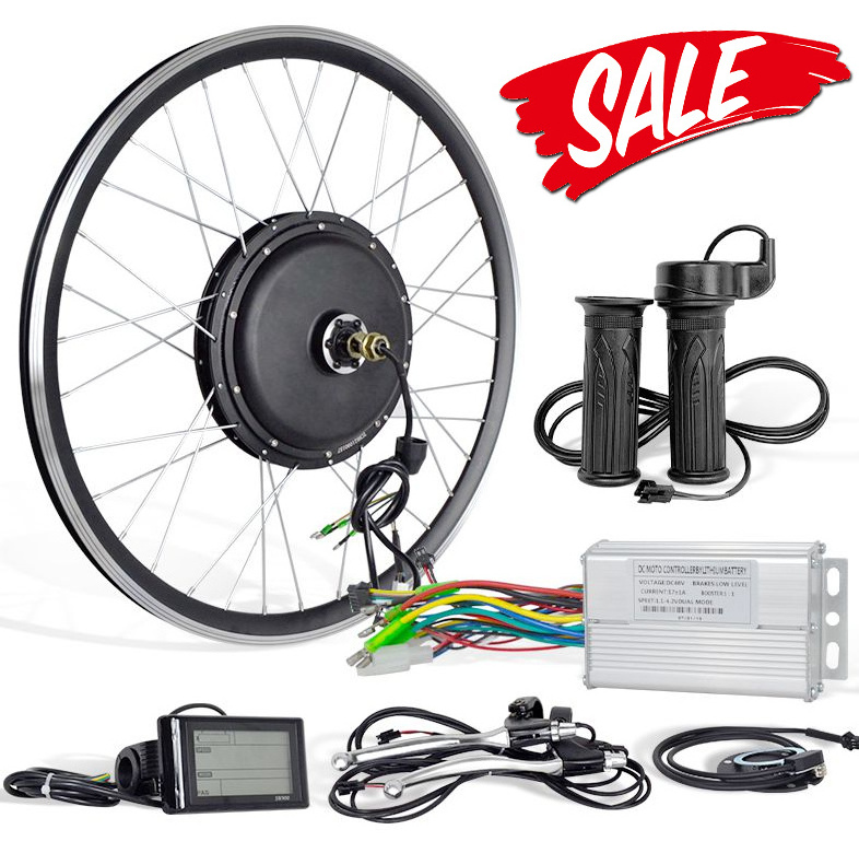 Drop shipping bldc motor electric bike conversion kit  350w 500w 1000w 1500w 2000w electric bicycle  kit electric bicycle motor