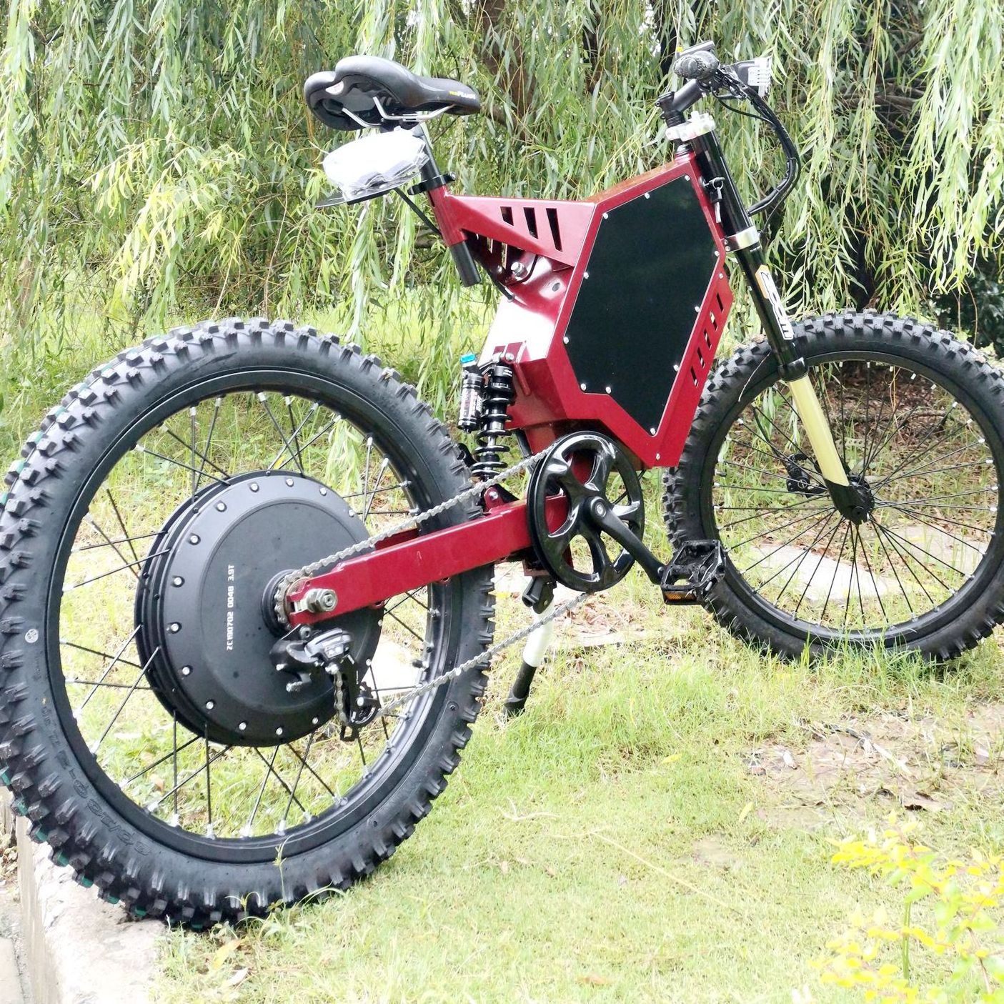 China Factory 110cc Dirt Bike scooter Mountain Motorcycle 8000W 40ah Strong Ebike Electric Bicycle