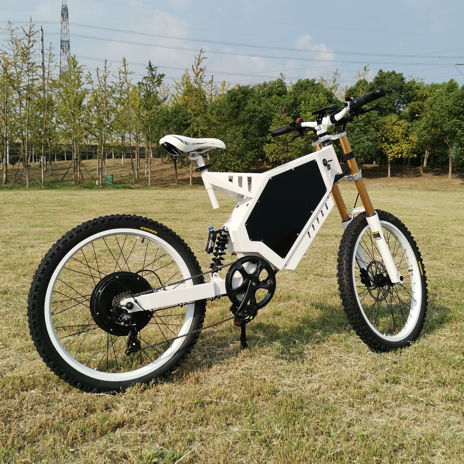 New Style 72V 5000W 8000W electric bicycle bomber 4 Piston hydraulic brake 100km/h Electric Bike Adult