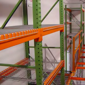 Custom Us Heavy-Duty Shelving With Safety Pins And Wire Shelving Warehouse Equipment And Racks Teardrop Pallet Racking