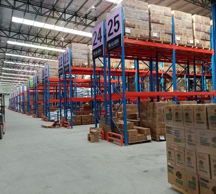 Adjustable warehouse Storage Rack System Heavy Duty Pallet Rack Steel Shelf Steel Storage Rack for Logistics Storage