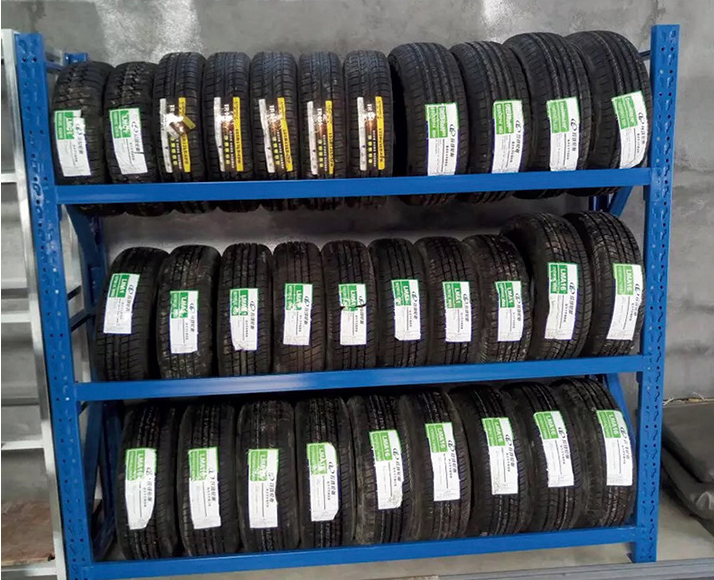 OEM ODM Steel Wheel Racks Car Tire Display Rack Stackable Heavy Truck Tire Racking Motorcycle Spare Tyre rack