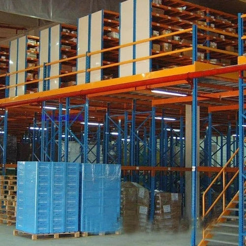 Heavy-Duty Multi-Level Warehouse Mezzanine Floor Racking System Stainless Steel Frame Shelves with CE Certification