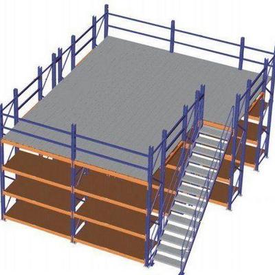 Warehouse mezzanine floor multi-level racking office second floor medium duty racking mezzanine