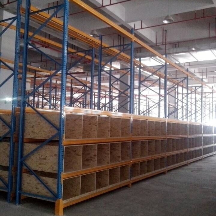 EBILMETLA pallet racking warehouse storage heavy duty pallet shelving double deep racking system