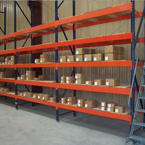 EBIL TECH USA teardrop type rack shelf upright for selective warehouse rack