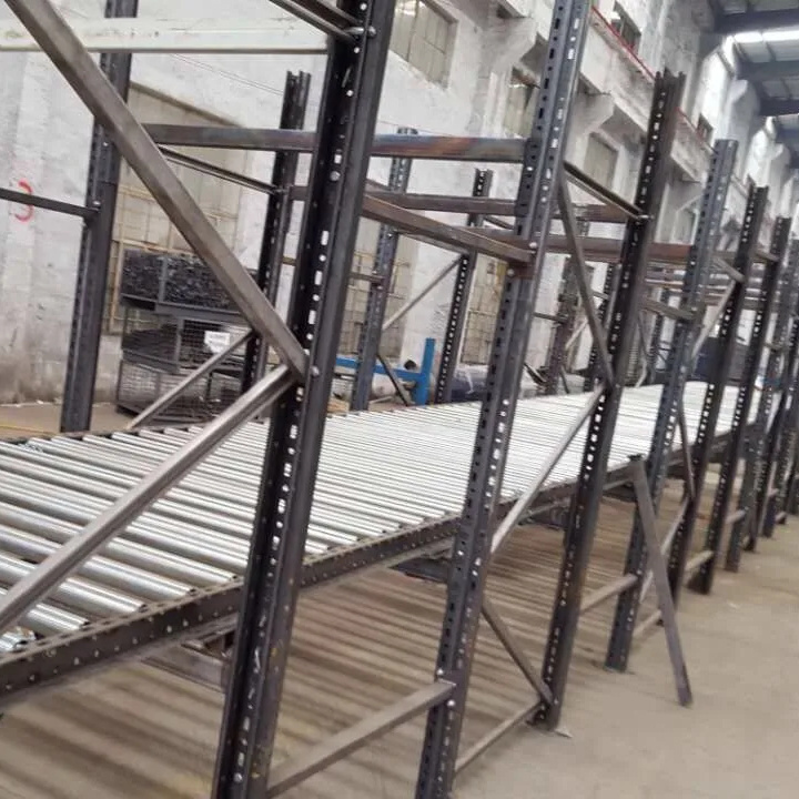 Heavy Duty Racks Warehouse Storage Pallet Roller Rack System Gravity Roller Pallet Flow Rack