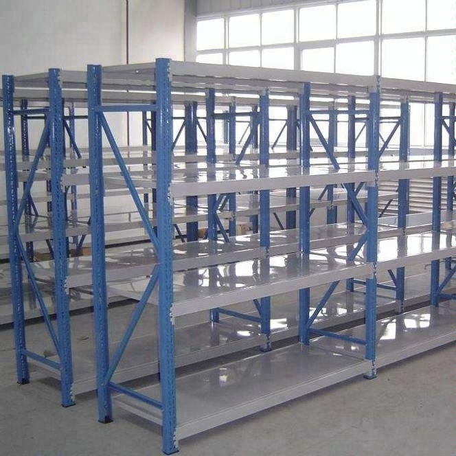 Warehouse Long span Medium Duty Shelving adjustable metal shelves