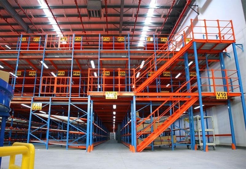 Wholesale warehouse storage rack second floor mezzanine floors platform ware house mezzanine store racks