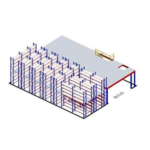 Warehouse mezzanine floor multi-level racking office second floor medium duty racking mezzanine