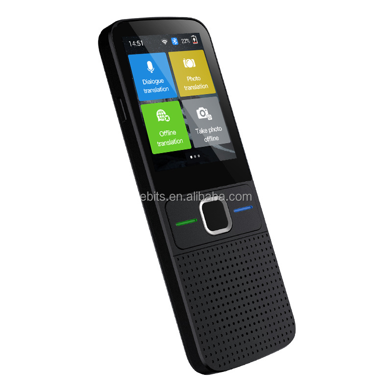 New Arrival Real-time Offline Photo Translation 138 Language Global Smart Voice Translator portable translator