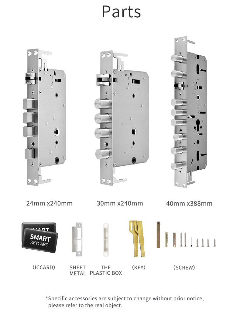 KF6627 safe security Cerradura hotel door lock system electric smart digital fingerprint home door lock for home