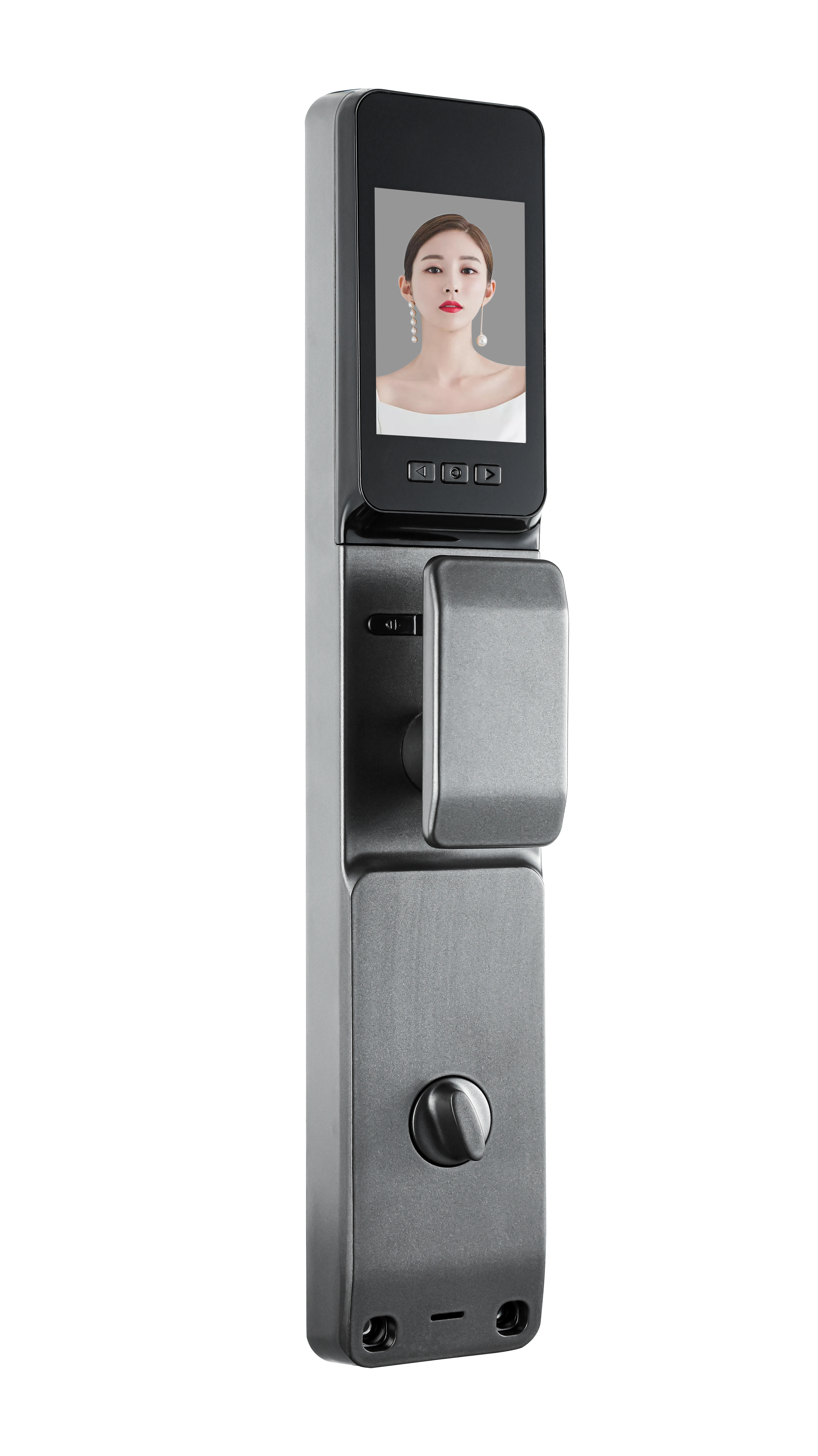 Korea digital door lock electric fingerprint 3D face recognition tuya smart door lock with camera